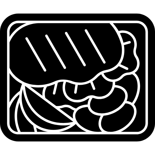 meal prep container icon